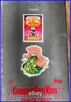 GPK Garbage Pail Kids Santa Cruz Skateboard Deck Adam Bomb Hazardous Hand