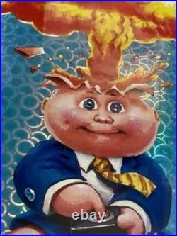 GPK Holograph Blast Santa Cruz Skateboard Deck New In Shrink