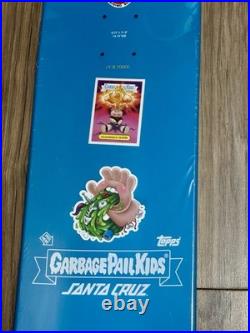 GPK Holograph Blast Santa Cruz Skateboard Deck New In Shrink