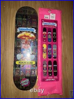 GPK Santa Cruz ADAM BOMB NOSTALGIA OVERLOAD Skateboard Deck (Has Been Opened)