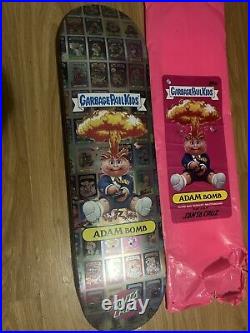 GPK Santa Cruz ADAM BOMB NOSTALGIA OVERLOAD Skateboard Deck (Has Been Opened)