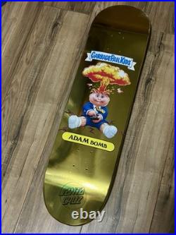 GPK Santa Cruz Skateboard Deck Filthy Rich Gold Foil Collectors Edition