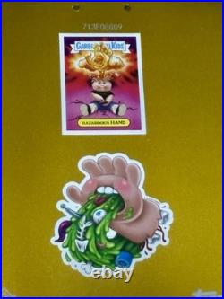 GPK Santa Cruz Skateboard Deck Filthy Rich Gold Foil Collectors Edition