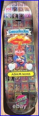 GPK Santa Cruz Skateboard deck Nostalgia Overload Silver Foil Prismatic