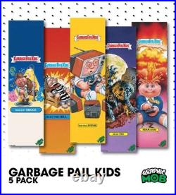 Garbage Pail Kids GPK Mob Limited Edition Grip Tape Santa Cruz Complete Set Of 5