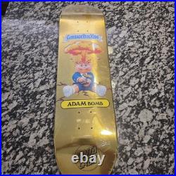 Garbage Pail Kids Santa Cruz Filthy Rich Foil Gold Skateboard Deck