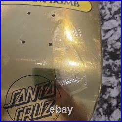 Garbage Pail Kids Santa Cruz Filthy Rich Foil Gold Skateboard Deck