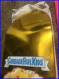 Garbage Pail Kids Santa Cruz Filthy Rich Foil Gold Skateboard Deck Extra Rare