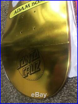 Garbage Pail Kids Santa Cruz Filthy Rich Foil Gold Skateboard Deck Extra Rare