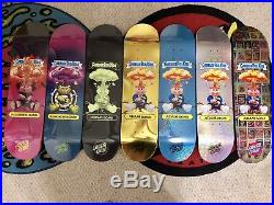 Garbage Pail Kids Skateboard Decks Complete Set Of 7