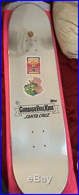 Garbage Pail Kids X Santa Cruz 8.25 Skateboard Deck Limited Edition GPK RARE