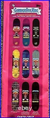 Garbage Pail Kids X Santa Cruz Holograph Blast Super Rare Skateboard