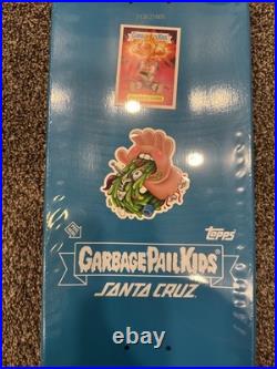 Garbage Pail Kids x Santa Cruz Holograph Blast Unopened Skateboard Deck TOPPS