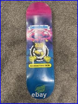 Garbage Pail Kids x Santa Cruz Radioactive Rob Unopened Skateboard Deck TOPPS
