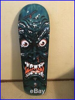Green/Blue Rob Roskopp Face Drip Santa Cruz Skateboard Deck- Reissue