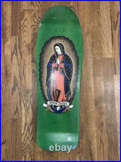 Green Santa Cruz Jesse Guadalupe Reissue Deck 9.8 inches