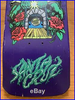 Gregor Rankine Santa Cruz NOS VTG Skateboard Deck Vintage Skateboard. Rare Rare