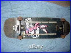 H-Street Skateboard Alphonzo Rawls Energizer Bunny Superslim Santa Cruz Used
