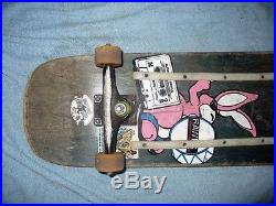 H-Street Skateboard Alphonzo Rawls Energizer Bunny Superslim Santa Cruz Used