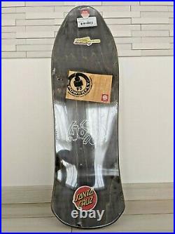 HOSOI x Santa Cruz Rare Skateboard Deck 9.8 x 30.5 inch Black from Japan
