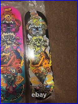 Henry Gartland Tribute Skateboard Decks Complete Setbof 4 Santa Cruz OPENED