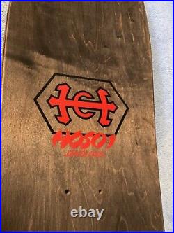 Hosoi & Phillips Signed Monk Black Stain Reissue Deck 2012 Skateboard Santa Cruz