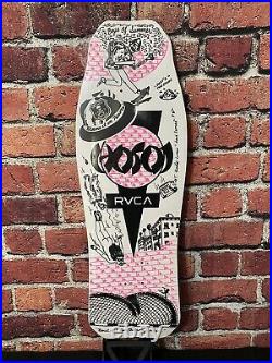Hosoi RVCA OG Hammerhead X ALEXIS ROSS Artist Proof Skateboard Deck Santa Cruz