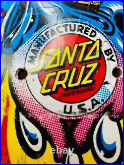 Hosoi Santa Cruz Collage Pink Candy Hammerhead Vintage Skateboard Deck Picasso