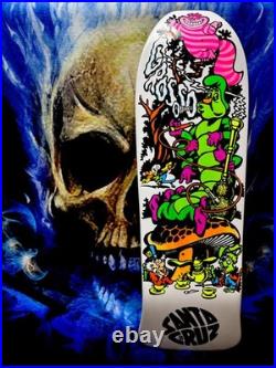 JEFF GROSSO? AUTHENTIC? Cease and Desist/ SANTA CRUZ Skateboard BRAND NEW