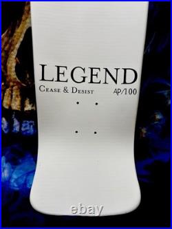 JEFF GROSSO? AUTHENTIC? Cease and Desist/ SANTA CRUZ Skateboard BRAND NEW
