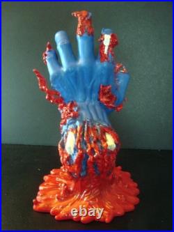 JIM PHILLIPS 1985 ART HAND Custom Kidrobot Santa Cruz Screaming Hand Figure