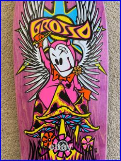 JOHN LUCERO SIGNED Jeff Grosso GROSSO FOREVER Black Label santa cruz