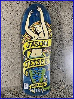 Jason Jesse Mermaid Santa Cruz Skateboard Deck Rare 10.2 x 31.1 Wall Hanger