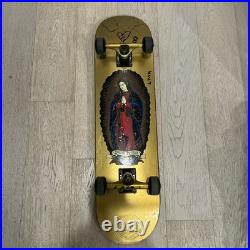 Jason Jesse Skateboard Santa Cruz Guadalupe Pray For Me Gold