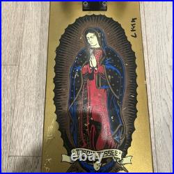 Jason Jesse Skateboard Santa Cruz Guadalupe Pray For Me Gold