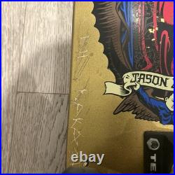 Jason Jesse Skateboard Santa Cruz Guadalupe Pray For Me Gold