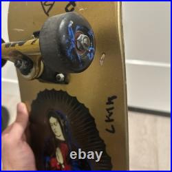 Jason Jesse Skateboard Santa Cruz Guadalupe Pray For Me Gold