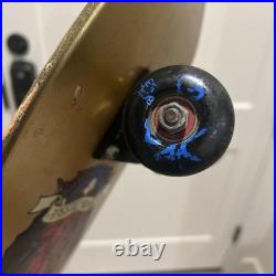 Jason Jesse Skateboard Santa Cruz Guadalupe Pray For Me Gold