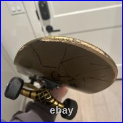 Jason Jesse Skateboard Santa Cruz Guadalupe Pray For Me Gold