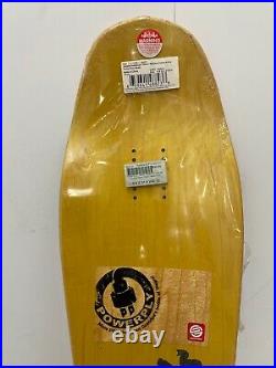 Jason Jessee Guadalupe Santa Cruz Skateboard Deck Reissue Yellow Style Rare