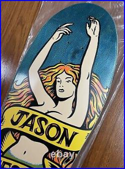 Jason Jessee Mermaid Santa Cruz Skateboard Deck Neptune Jesse Powell