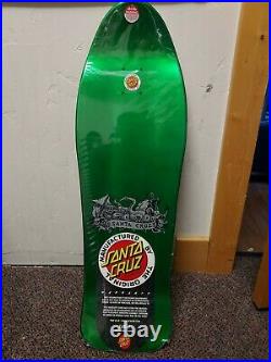 Jason Jessee Santa Cruz Neptune Reissue Skateboard Deck Rare Green In Shrink