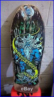 Jason Jessee Santa Cruz Neptune Skateboard Deck Sharktail
