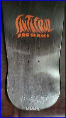 Jason Jessee Santa Cruz Sun God pro series skateboard deck rare