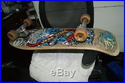 Jason Jessee Santa Cruz Vintage Neptune Skateboard Hard To Find