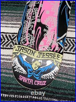 Jason Jessee Santa Cruz skateboard deck pray for me very rare skate deck
