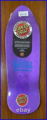Jason Jessee Sungod Santa Cruz Skateboard Purple Neptune Sun God New