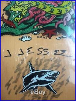 Jason jessee skateboard deck SIGNED