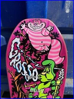Jeff Grosso Alice Skateboard Cease & Desist Santa Cruz Reissue Vintage