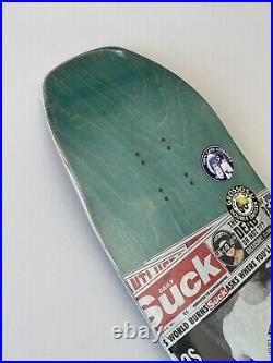 Jeff Grosso Anti Hero Shaped Skateboard Deck 9.25 Santa Cruz Black Label